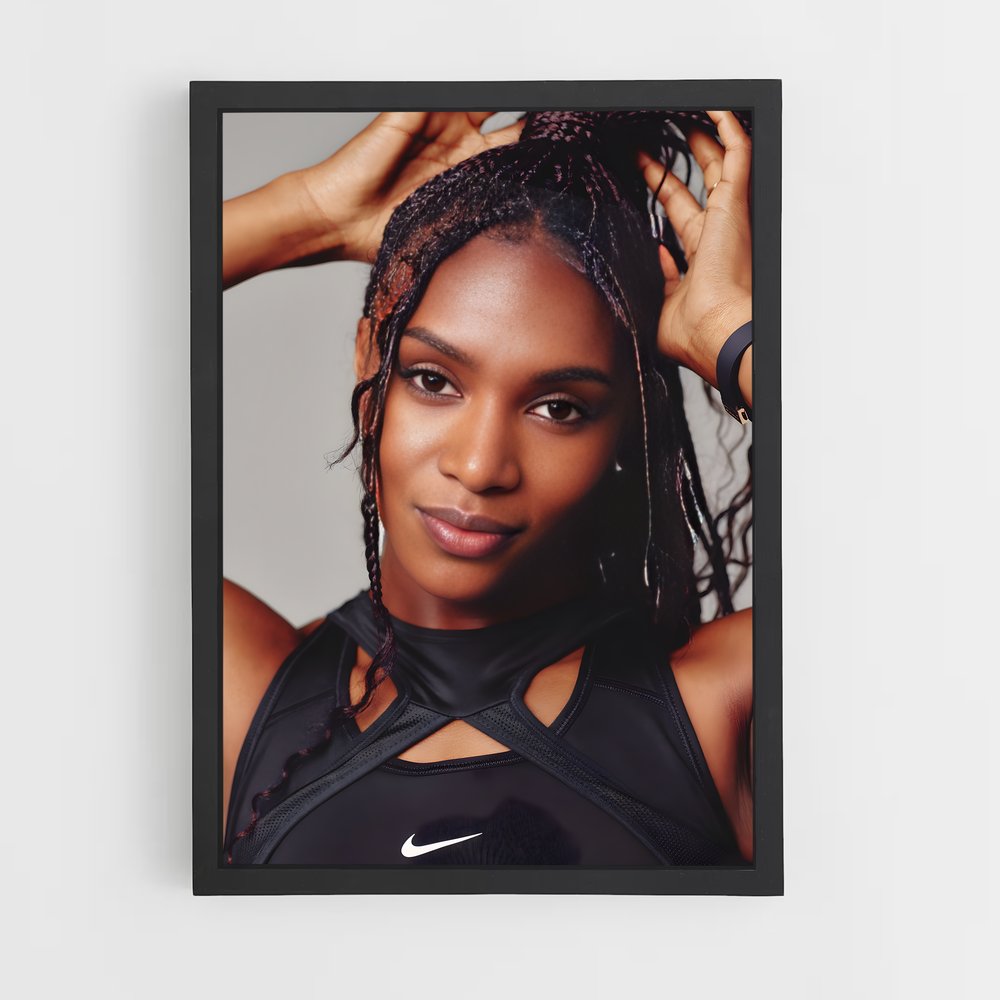 Poster Serena, Icone de la Victoire – affiche Athlétisme (vue 2)